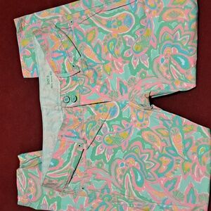 Lilly Pulitzer size  8worth skinny mini jeans